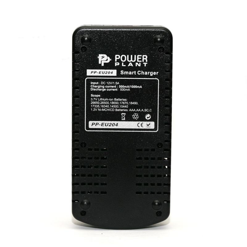 Зарядное устройство PowerPlant для аккумуляторов AA, AAA/ PP-EU204